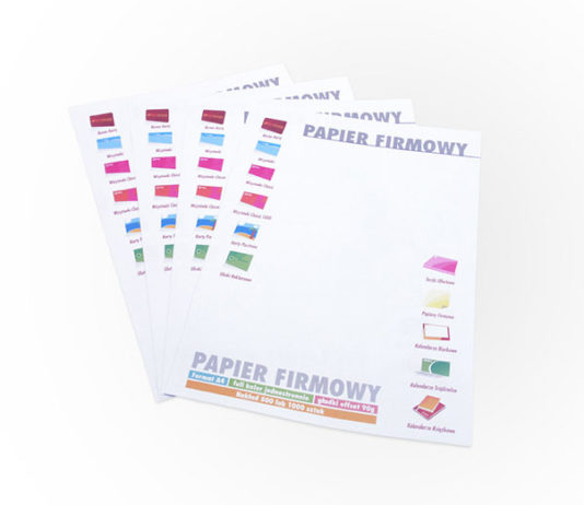 Papier firmowy – zbuduj spójny wizerunek swojej firmy