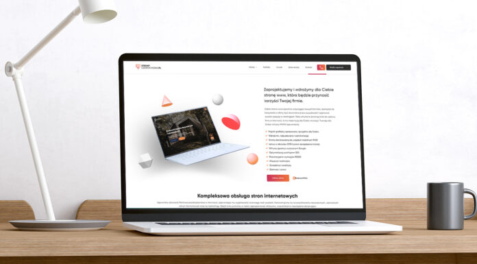 Nowoczesna strona internetowa dla biznesu
